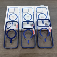 JOYPORODO B202 Coque de téléphone transparente en acrylique tendance à prix bas pour iPhone 18 17 16 15 Pro Max, antichoc et magnétique