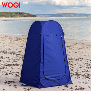 Carpa de Ducha Portátil Woqi 120x120x190cm, Impermeable, Montaje Automático, para Camping, Vestidor Exterior, Azul Oscuro - Product Image 3