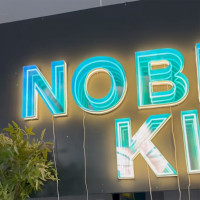 Miroir numérique lumineux 3D multi-couches personnalisé Miroir acrylique Abyss Mirror 3D Mini Letter Infinite Luminous logo