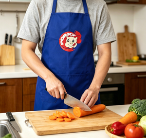 Factory Direct Custom Logo PVC <b>Waterproof</b> <b>Apron</b> for Kitchen Restaurant Adjustable Low MOQ Fast Dispatch High Quality - Product Image 1