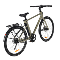 Bicicleta Eléctrica Urbana de 250W con Transmisión por Correa, Frenos de Disco Hidráulicos, Batería Integrada, Estilo Stepover, Disponible en Almacén de la UE