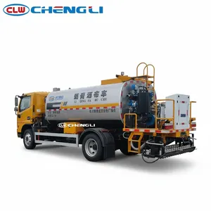 รถบรรทุกจ่ายยางมะตอยอัจฉริยะ Dongfeng D7 4x2 7000 ลิตร พร้อมระบบพ่นบิทูเมนสำหรับงานก่อสร้างถนน - Product Image 4
