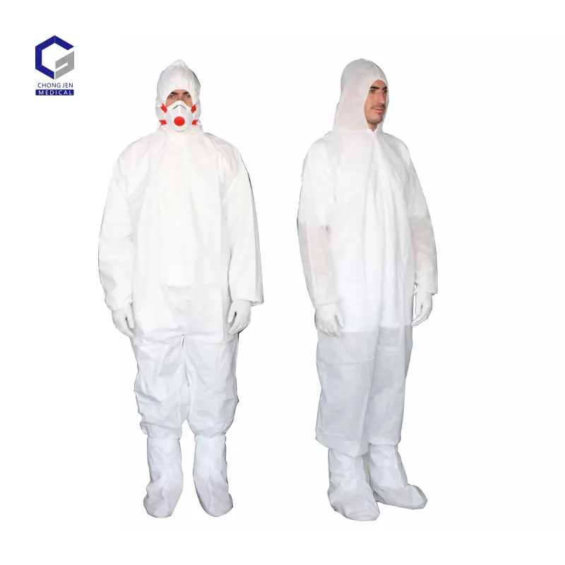 Cleaning Food Processing Cheap Disposable Coverall Suit