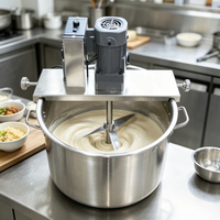 Hoge viscositeit vloeistofmengkoker voor de productie van fruitjam, room, boter en sauzen voor hotpots