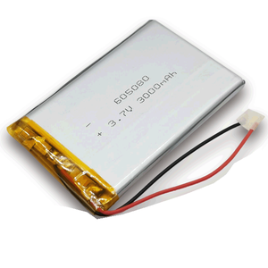 Перезаряжаемая литий-полимерная батарея 3,7 в 3000 мАч 605080 LiPo батареи с проводами - Product Image 3