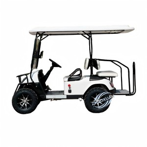 Carro de Golf Todoterreno de Grado Comercial, 3-4 Plazas, Eléctrico, para Resort, Patrulla de Seguridad, Certificado CE, 90 km de Autonomía, para Grandes Exteriores - Product Image 2