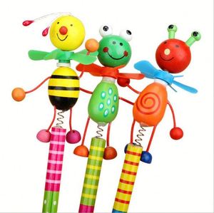 Top Selling Promotional <b>Gift</b> Wooden School <b>Office</b> Supplies Creative Cartoon Animal Pencil for Kids Student - Product Image 3