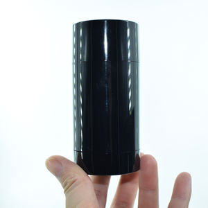 Tube de déodorant 30g, 15g, 50g, 75g, noir, blanc, plastique transparent, solide, vide, bâton de déodorant, récipient pour emballage de crème déo - Product Image 3