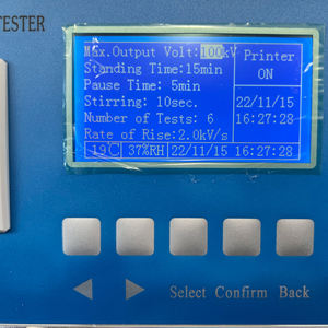 Padrão do cei <span class=keywords><strong>100kv</strong></span> isolante óleo dielétrico testador de força do óleo transformador tensão bdv equipamentos de teste - Product Image 5