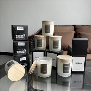 Vente <span class=keywords><strong>en</strong></span> gros de pots à bougies uniques 8oz 10oz 12oz, centres de table de mariage, bougeoirs <span class=keywords><strong>en</strong></span> <span class=keywords><strong>verre</strong></span>, lanternes et pots à bougies - Product Image 4