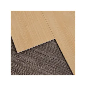 बेडरूम निविड़ अंधकार लकड़ी का पैटर्न छठे वेतन आयोग क्लिक पीवीसी Vinyl फर्श