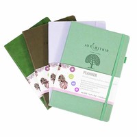 Carnet de notes en cuir PU avec logo académique A5 personnalisé carnet de notes et agenda à couverture rigide avec bande élastique personnalisé