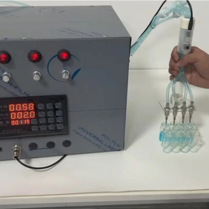 Machine semi-automatique de remplissage de cire liquide chaude pour bougies <span class=keywords><strong>fantaisie</strong></span> en flocons – Machine de remplissage de bougies DIY - Product Image 1