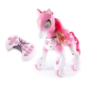 Cheval <span class=keywords><strong>Licorne</strong></span> <span class=keywords><strong>Robot</strong></span> Dessin Animé Animal Mignon Induction Intelligente Modèle Électrique <span class=keywords><strong>Jouet</strong></span> Educatif pour Animaux de Compagnie - Product Image 3