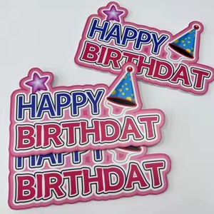 Letreros de Jardín Personalizados al por Mayor, Impresos en Material PP, con Estaca, Tamaño y Color Personalizables, para Cumpleaños, Celebraciones y Publicidad - Product Image 3