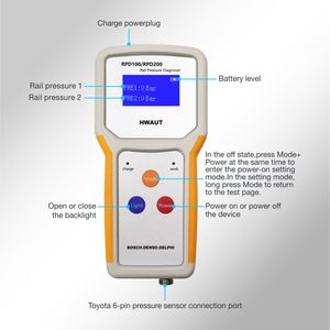 Rpd200 Handheld Dubbele Rail Druktester - Product Image 2