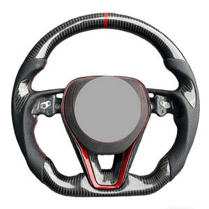 Accesorios Personalizados para Automóviles, <span class=keywords><strong>Volante</strong></span> de Fibra de Carbono con LED para RAV4, Camry 8th, Corolla Hatchback, Cross, Avalon, Venza, Crown - Product Image 4