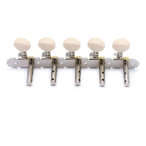 Clavijas <span class=keywords><strong>de</strong></span> Afinación para Guitarra <span class=keywords><strong>de</strong></span> 10 Cuerdas Chrome 5L 5R, Clavijeros para <span class=keywords><strong>Mandolina</strong></span> con Doble Orificio - Product Image 4