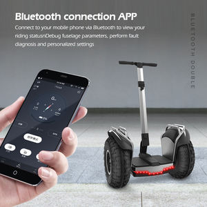 MK013 UAS Warehouse 60V 1200W 2400W Patinete Electrico Long Range <span class=keywords><strong>All</strong></span> Terrain Off Road Fat Wheel Smart Electric Scooter - Product Image 3