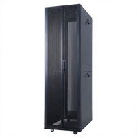 Armoire de données verrouillable de 19 pouces 18-48U, coffret de rack de serveur robuste pour équipements réseau, audiovisuels et informatiques
