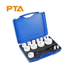 17PCS HSS Bi Metal Hole Saw Cutter M3 high speed steel hole saw set for Metal Wood Cutting