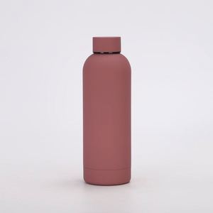 Classic Straight 304 Stainless Small Mouth <b>Bottle</b> Outdoor Running Workout Vacuum Water Container Custom Engraved - Product Image 4