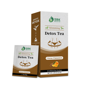 Thé Détox OEM ODM Agrumes Cannelle Effets Laxatifs Naturels Énergie Accrue Amélioration de la Digestion Gestion du Poids - Product Image 1