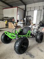 Buggy de Carreras para Adultos de 212cc y 4 Tiempos a Gasolina con Chasis de Alta Resistencia para Diversión en Parques de Atracciones al Aire Libre, Go Kart