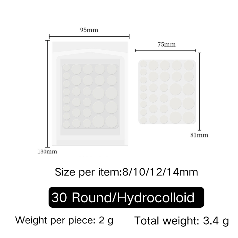 Transparent(30 Patches Rounded corners)