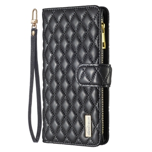 Funda tipo billetera de lujo para <span class=keywords><strong>Moto</strong></span> G71/G31/G14/G54/G84, funda con tapa de PU con diseño de cremallera para <span class=keywords><strong>Moto</strong></span> Edge 50 Pro 5G - Product Image 2