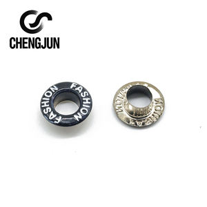 Açık kumaşlar için ağır PVC vinil Grommet su geçirmez kuşgözü perdeler çanta ayakkabı giysiler için <span class=keywords><strong>Metal</strong></span> demir alüminyum - Product Image 4