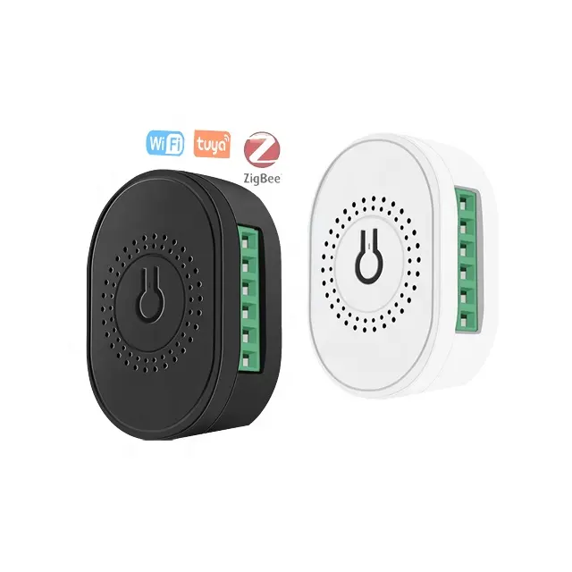 Smart home RF 433 Zigbee Wifi tuya app wall switch module alexa google voice remote control fan light dimmer relay switch