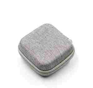 Étui de rangement portable pour écouteurs filaires, personnalisé, en EVA rigide, étanche, antichoc, anti-poussière, avec doublure en PU et velours, fermeture éclair - Product Image 4