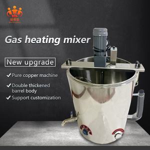 Ménage commercial en acier inoxydable chauffage automatique au gaz remuant mélangeur de cuisson électrique pâte de tomate faisant la Machine - Product Image 3