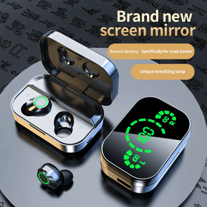 Yd03 écouteurs Tws Fone Hd écran miroir Led affichage Sport jeu écouteurs casque avec boîte de charge micro pour tous les téléphones - Product Image 4