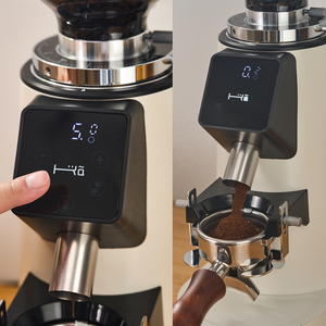 <span class=keywords><strong>Moulin</strong></span> à café électrique commercial HC64 à meules coniques, large plage de mouture, trémie et support d'entonnoir amovibles, pour café - Product Image 2