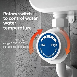 Calentador de Agua Instantáneo sin Tanque NZMAN para Bebés, Calentador de Agua Eléctrico Bajo Fregadero con Pantalla Digital, Calentador de Agua Caliente Eléctrico a Demanda - Product Image 3