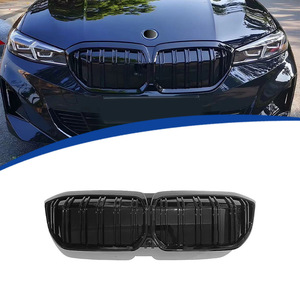 กระจังหน้ารถ BMW i3 ปี 2022-2025 แบบสองเส้นหกบาร์ วัสดุ ABS อะไหล่ทดแทน - Product Image 1