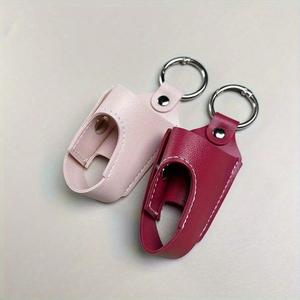 Pochette de rangement pour porte-vaporisateur en cuir PU pour porte-clés stockage d'inhalateur d'asthme de médecine portable. Sports durables de haute qualité - Product Image 4