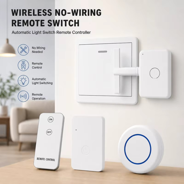 Wireless Control Light Switch Off Tool Automatic Button Pusher Intelligent USB Rechargeable Lazy Remote Control Switch