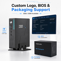 Mini Computadora de Escritorio de Alta Capacidad, Intel Core I9, Win10/11, Doble 4K 60Hz, Óptica, para Negocios y Juegos