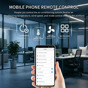 WiFi Fan Coil Unit Thermostat Smart 2-<b>Pipe</b> Rotary Knob Touch Controller for Central <b>Air</b> <b>Conditioning</b> HVAC - Product Image 4