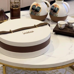 Boîte à chocolat personnalisée de <span class=keywords><strong>luxe</strong></span>, emballage de pâtisserie, dessert gastronomique, boîte en papier pour pâtisserie, dessert à emporter, boutique - Product Image 4