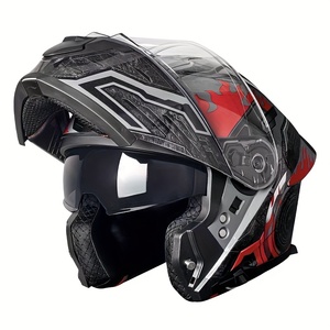 Casque <span class=keywords><strong>Moto</strong></span> Modulable OEM ODM, Casque de <span class=keywords><strong>Moto</strong></span> Flip-up à Double Visière, Homologué DOT, Casque de <span class=keywords><strong>Moto</strong></span> Modulable Complet - Product Image 1
