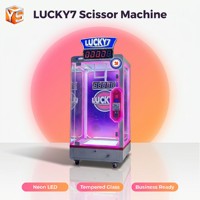 Máquina expendedora comercial de arcade Zdys LUCKY 7 con reloj de tiempo y juego de premios, desafío de 7 segundos, operada con monedas para parques