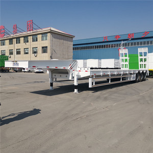 Nuevo Remolque de Plataforma Baja de 2, 3 y 4 Ejes para Transporte de Maquinaria y Productos, Remolque de Plataforma Baja a Precio Económico en Venta - Product Image 4