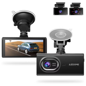 Azdome SC-M560 Dash <span class=keywords><strong>Cam</strong></span> Phía Trước Phía Sau Và Cabin 4K Siêu HD 3 Kênh Lái Xe Video Recorder Xe Hộp Đen Với Xây Dựng Trong Wifi/GPS - Product Image 4
