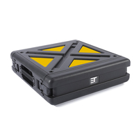 Boîtier moulé par injection PPU de 19 pouces |   Boîtier de rack ouvert 2U pour équipements audio, micros et processeurs d'effets