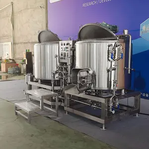 Fermentador de cerveja de 300l 400l 500l, equipamento de cerveja para restaurantes e bar caseiro