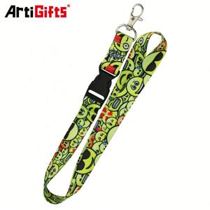 Lanyards porte-clés personnalisés à sublimation avec logo Lanyard personnalisé en polyester - Product Image 2